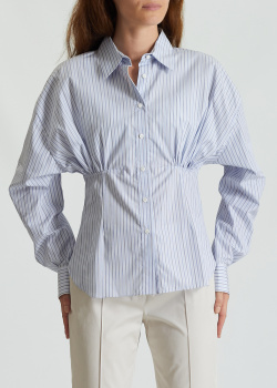 Рубашка в полоску Ermanno Scervino приталенного кроя, фото