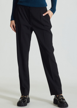 Шерстяные брюки Dolce&Gabbana черного цвета, фото