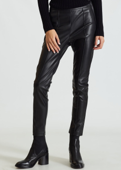 Черные брюки Kocca из искусственной кожи, фото