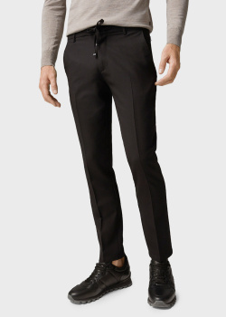 Черные брюки Bogner Riley из смесовой шерсти, фото