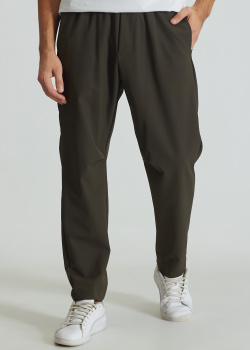 Прямые брюки PMDS цвета хаки, фото