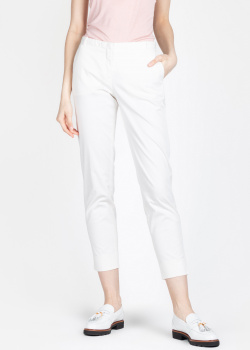 Укороченные брюки Fabiana Filippi белого цвета, фото