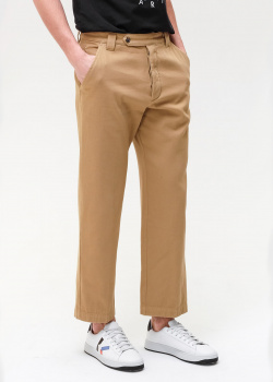 Укорочені штани Kenzo бежевого кольору, фото