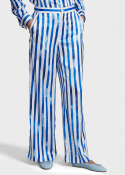 Атласные брюки Polo Ralph Lauren в полоску, фото