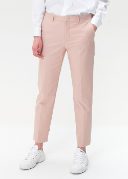 Укороченные брюки Red Valentino розового цвета, фото
