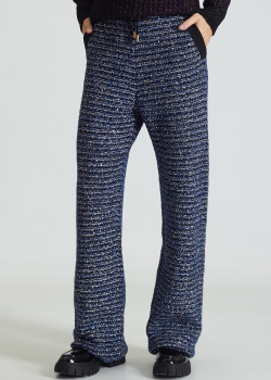 Широкие брюки Balmain с пайетками, фото