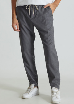 Вовняні штани Tombolini сірого кольору, фото