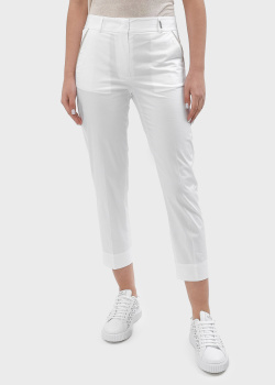Укороченные брюки Tonet белого цвета, фото