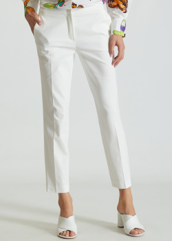 Білі штани Clips із змішаної бавовни, фото