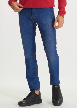 Узкие джинсы Harmont&Blaine синего цвета, фото