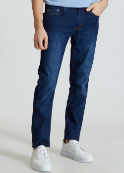Чоловічі прямі джинси Harmont&Blaine темно-синього кольору, фото