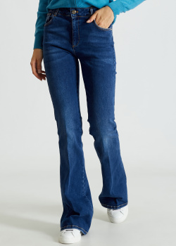 Расклешенные джинсы Kocca синего цвета, фото
