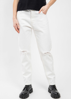 Рвані завужені джинси J.B4 Just Before білого кольору, фото