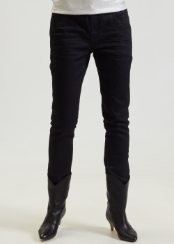 Джинсы-скинни Saint Laurent черного цвета, фото