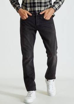 Мужские джинсы Saint Laurent черного цвета, фото