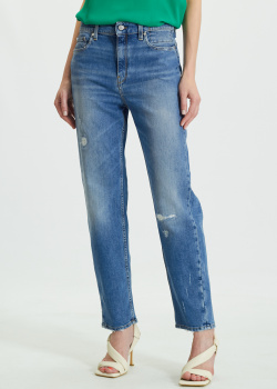 Рваные джинсы-бойфренд Dorothee Schumacher с потертостями, фото
