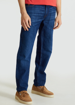 Чоловічі джинси Trussardi синього кольору, фото