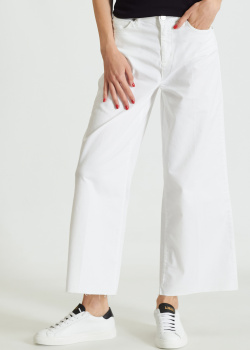 Белые джинсы-клеш Liu Jo с завышенной талией, фото
