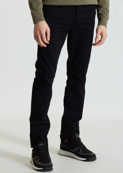 Черные джинсы Karl Lagerfeld прямого кроя, фото