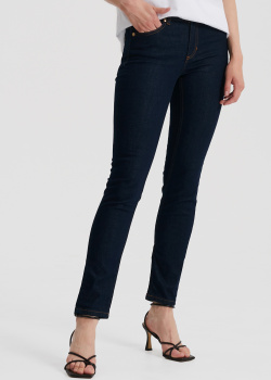 Джинсы-скинни Versace Jeans Couture темно-синего цвета, фото