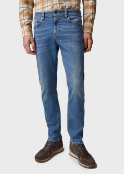 Прямые джинсы Bogner Rob синего цвета, фото