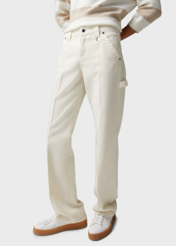 Прямые джинсы Bogner Eve белого цвета, фото