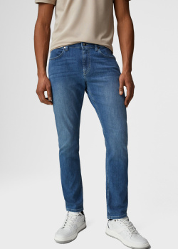 Зауженные джинсы Bogner Steve с эффектом потертости, фото