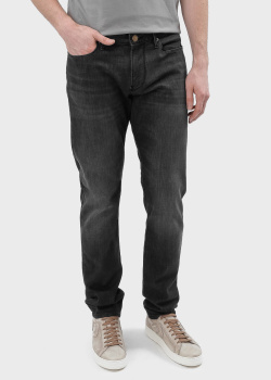 Завужені джинси Emporio Armani сірого кольору, фото