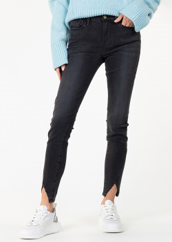 Чорні джинси Denim із розрізами, фото