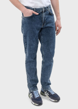 Мужские джинсы Karl Lagerfeld зауженного кроя, фото