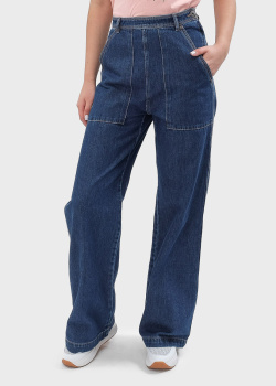Широкие джинсы Max Mara Weekend Patroni с накладными карманами, фото