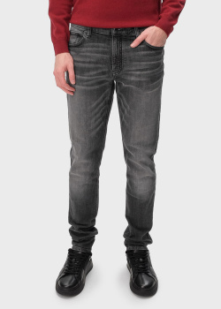 Серые джинсы Michael Kors с потертостями, фото