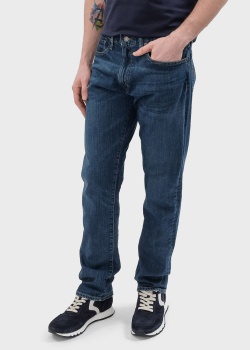 Прямые джинсы Polo Ralph Lauren синего цвета, фото