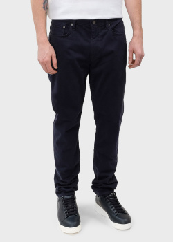 Чоловічі джинси Polo Ralph Lauren темно-синього кольору, фото