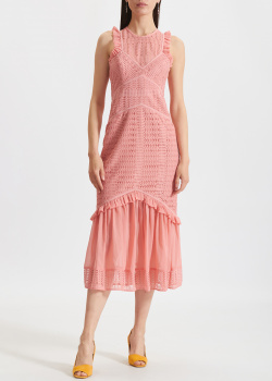 Сукня без рукавів Three Floor рожевого кольору, фото