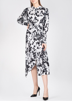 Чорно-біла сукня Christian Wijnants з абстрактним принтом, фото