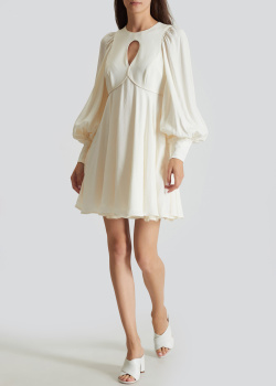 Молочна сукня Zimmermann з вирізом, фото