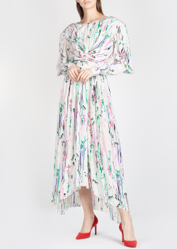 Шовкова сукня Isabel Marant з абстрактним принтом, фото