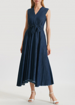 Синя сукня Sfizio з пишною спідницею, фото