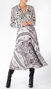 Платье-рубашка Riani с узором из цветов, фото