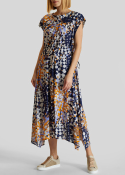 Різнокольорова сукня Bogner Nava з куліскою та зав'язками, фото