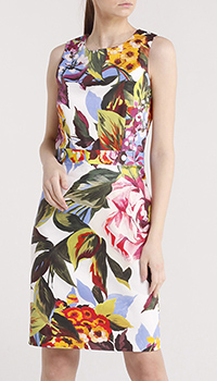 Яркое платье Blugirl Blumarine с флористическим принтом, фото