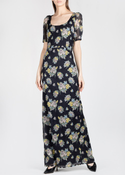 Длинное платье Brock Collection с цветочным принтом, фото