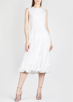 Приталенное платье Brock Collection белого цвета, фото
