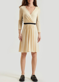 Вовняна сукня DVF з мереживною спиною, фото