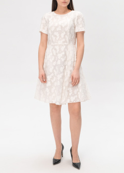 Біла сукня Emporio Armani з квітковою вишивкою, фото