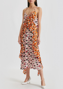 Сукня на тонких бретелях Kenzo з флористичним принтом, фото