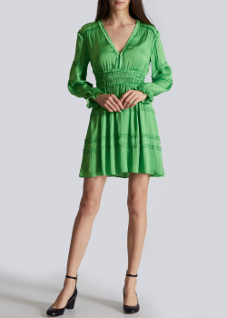 Зелена сукня Maje з довгим рукавом, фото