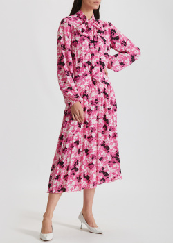 Платье-миди N21 с цветочным принтом, фото