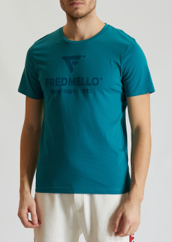Футболка Fred Mello с рельефным логотипом на груди, фото